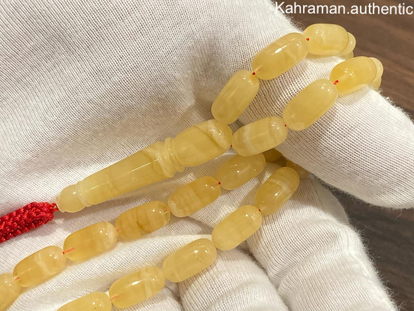 One stone Kaliningrad amber rosary from our creation