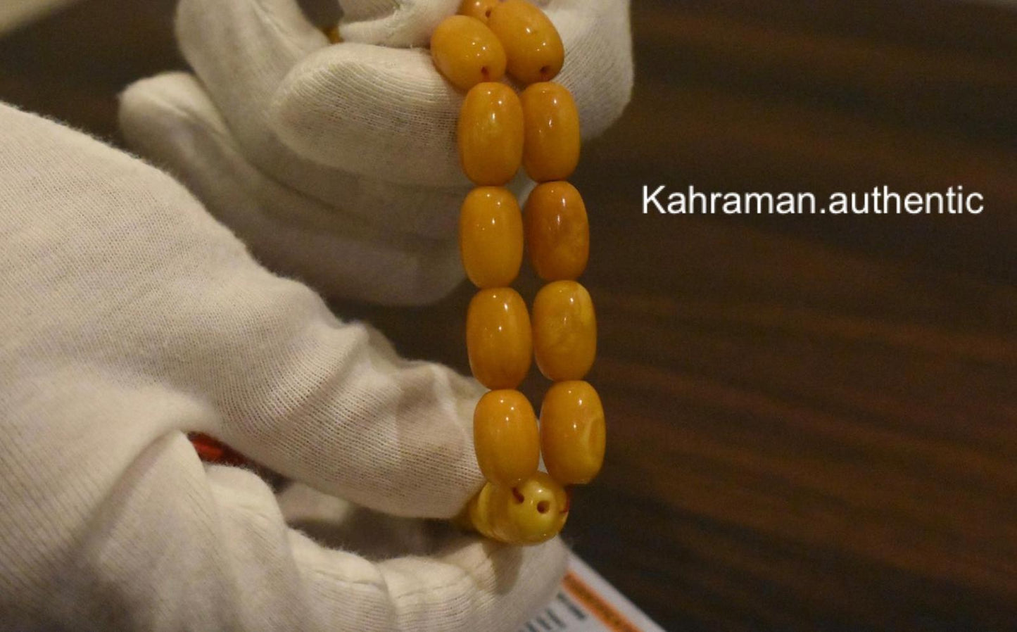 Certified Amber rosary