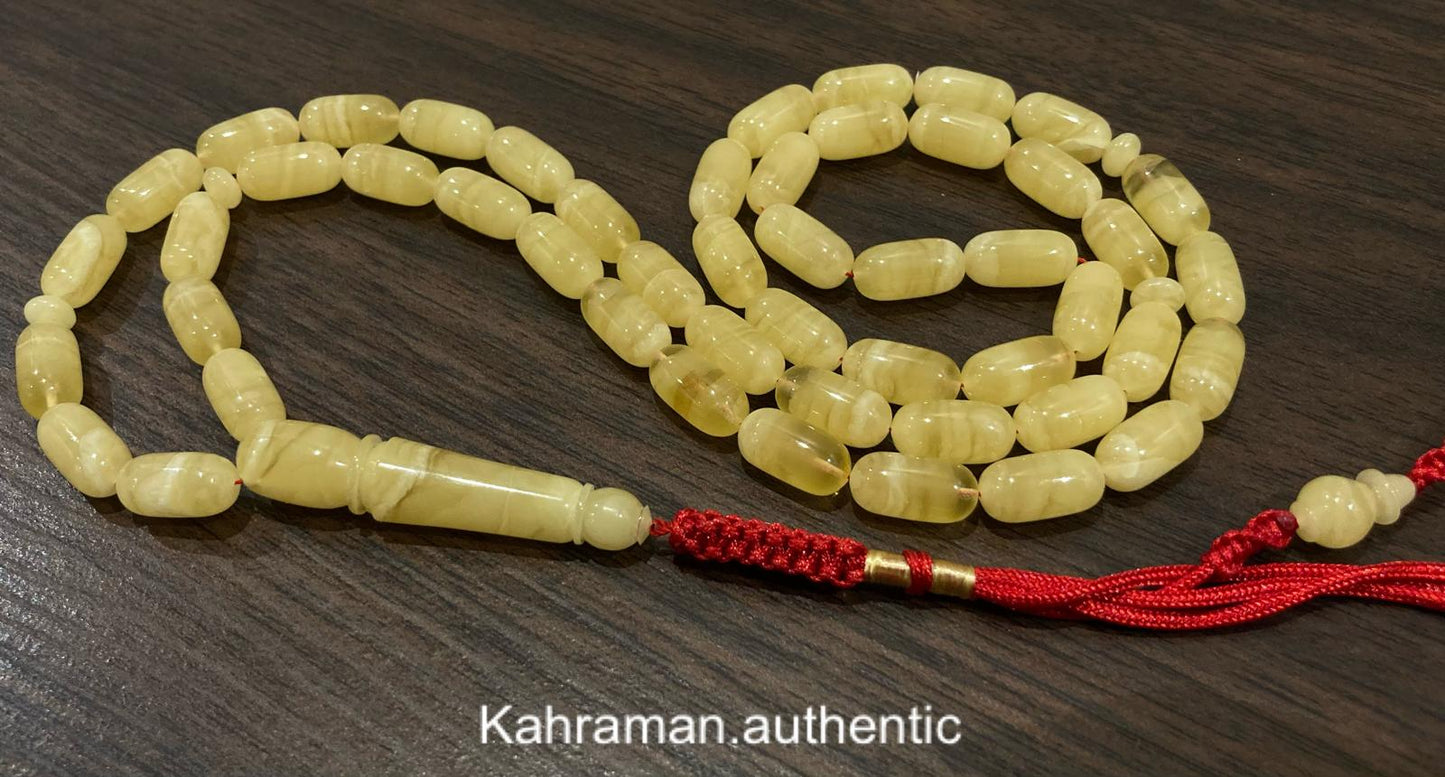 مسبحة كهرب حجر واحد كالينينغرادي من صنعنا